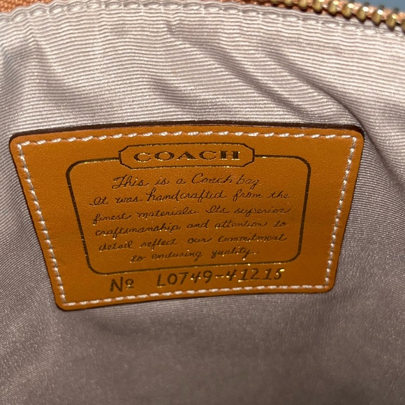 Coach Pink Patchwork Crossbody bag and Wristlet set - Picture 10 of 12